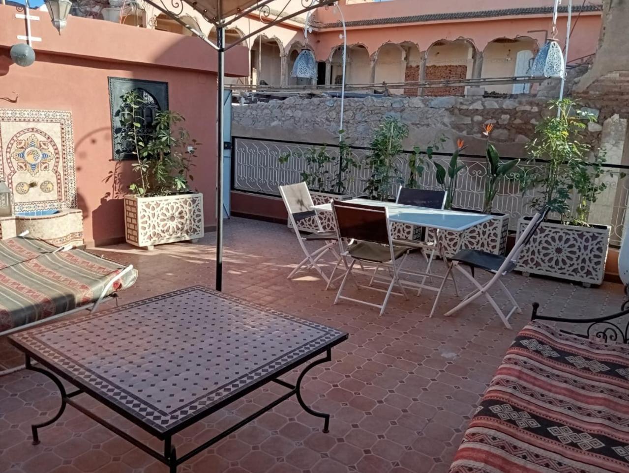 Appartement Bahia Jame El Fna Marrakesch Exterior foto