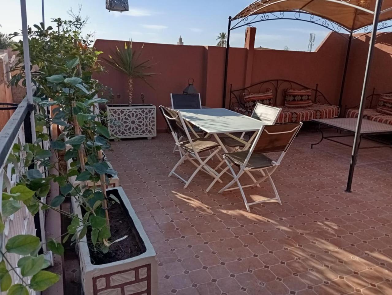Appartement Bahia Jame El Fna Marrakesch Exterior foto